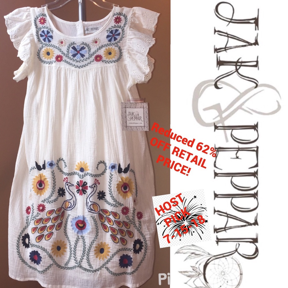 NWT JAK & PEPPAR DRESS